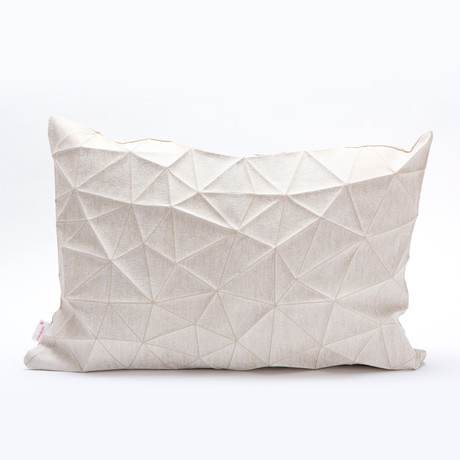 Irad Pillow Cover (Beige)