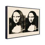 Double Mona Lisa, 1963 (9.25"L x 11.5"H x 2"D)