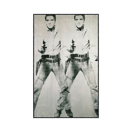 Double Elvis, 1963 (11.5"L x 7.5"H x 2"D)