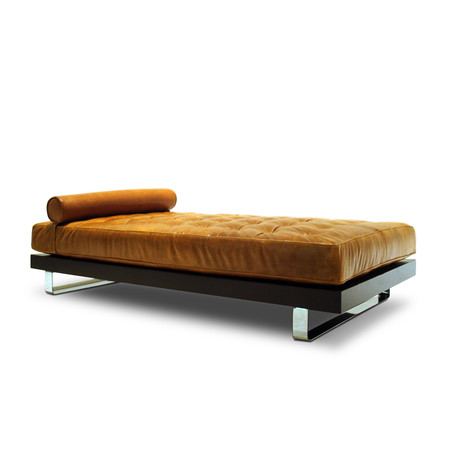 Ryland Leather Ottoman