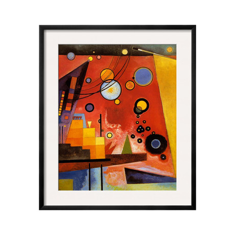 Heavy Red (Black Frame)