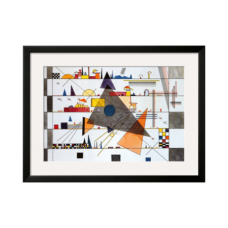 Horizonale, c.1924 (Black Frame)