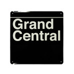 Grand Central Column Sign