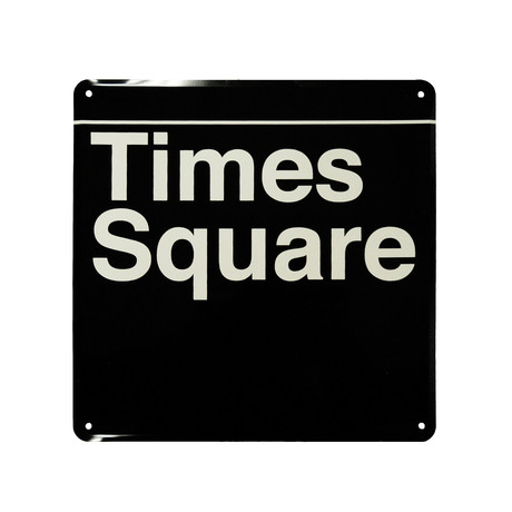 Times Square Column Sign