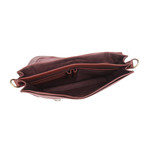 Hove Natural Veg-Tanned Leather Small Satchel // Whiskey