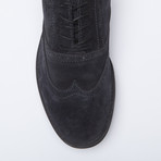 Vinci Suede Oxford // Carbon (Euro: 41)