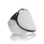 Rio Cocktail Ring // White Onyx (Size 5.5)