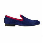 Plain Loafer // Bullish Blue + Red Trim (US: 12.5)