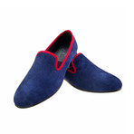 Plain Loafer // Bullish Blue + Red Trim (US: 12.5)