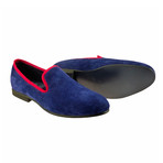 Plain Loafer // Bullish Blue + Red Trim (US: 10.5)