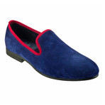 Plain Loafer // Bullish Blue + Red Trim (US: 9.5)