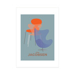 Arne Jacobsen (Orange + Blue)