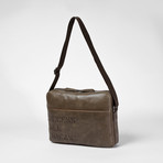 Michael Wong Messenger Bag (Brown + Navy)