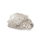Hive Flexible Bracelet // Silver