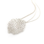 Hive Necklace // Silver