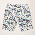 Five Jet Chino Shorts // Tropical Aloha Print (32)