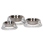 Castro Platinum Dog Bowl (Medium)