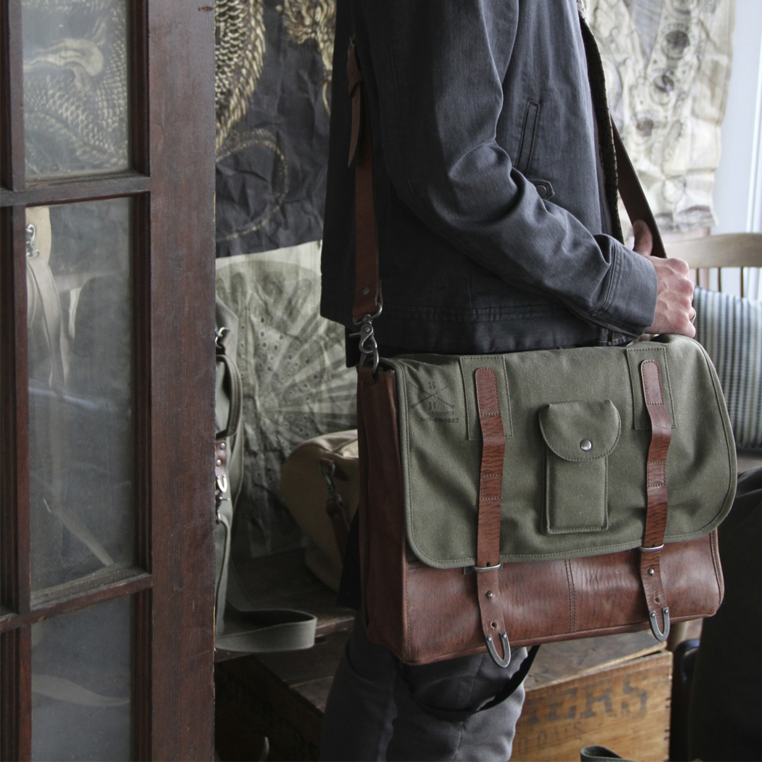 Gunnery Field Sling (Olive) - Parson Gray - Touch of Modern