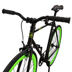 Single Speed // Version 3 // Gloss Black + Green (50cm)