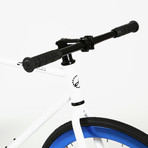 Atir Cycles // Single Speed // White + Blue (Small 50 cm)