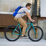 Atir Cycles // Single Speed // Turquoise + Matte Black (Small: 50 cm)