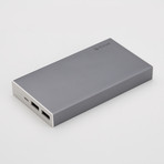 Boss Power Bank // 10000mAh with Protective Case (Silver)