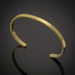 Gold Cuff Bracelet (Medium // 6-7" Wrist)