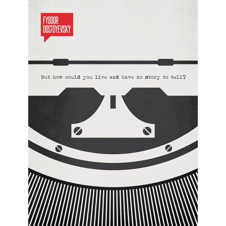 Fyodor Dostoyevsky // Your Story Poster