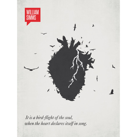 William Simms // Heart Poster