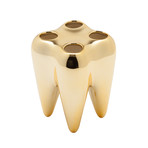 Tooth // Toothbrush Holder (Gold)
