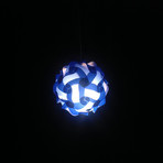 Shapeshifting Modern Lighting // Dark Blue (Small (10"L x 10"W x 10"H))