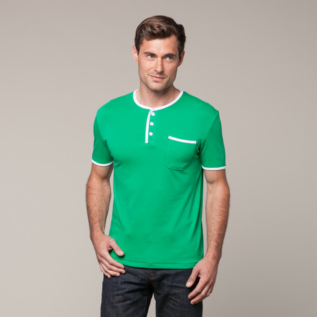 Henley Boating Tee (S)