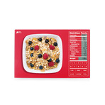 Perfect Portions Digital Scale + Nutrition Facts Display // Red