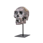 Skull Tabletop Décor // Grey