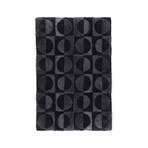 Shearling Design Area Rug // Circles (6'6" x 9'6")