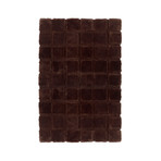 Shearling Design Area Rug // Cubes (4' x 6')