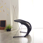 Suzak // Black (Medium: 30"L x 36"W x 31"H)