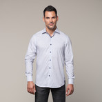 Square Button Down Shirt  // White (2XL)