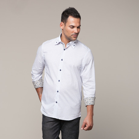 Button Down Shirt // White (S)