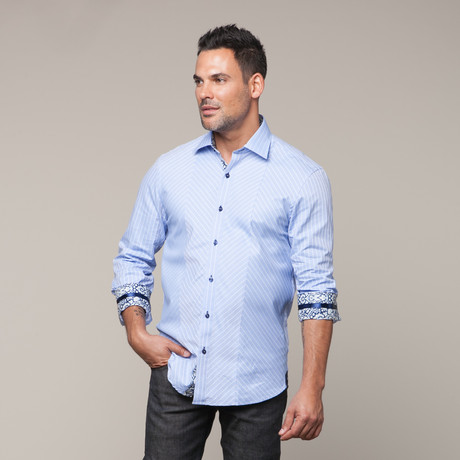 Button Down Shirt  // Light Blue (S)