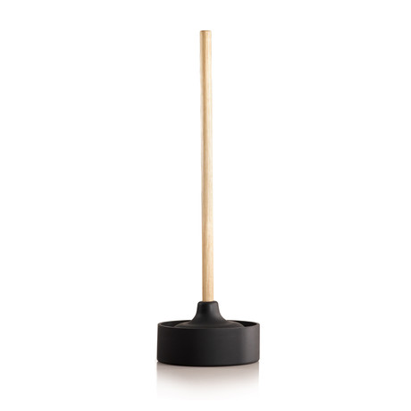 WC Line // Matte Black (Plunger)