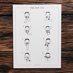 The Bow Tie  // Letterpress