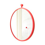 Hanging Mirror // Ferrari Red (Small)