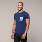 Pima Cotton Pocket Tee // Navy (S)