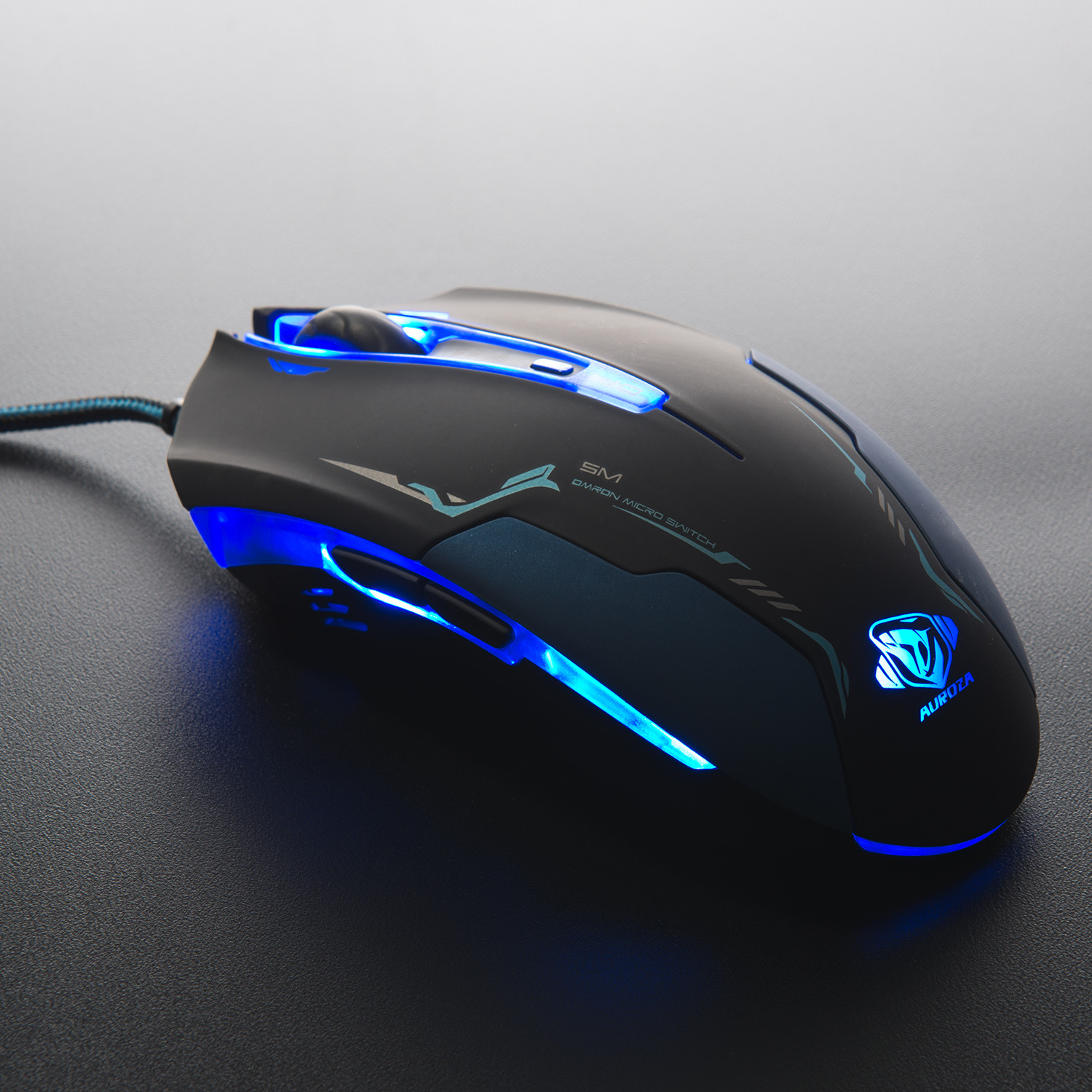 Auroza Pro Gaming Mouse E Blue Touch of Modern