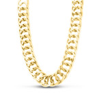 Chunky Gold Link Necklace // 18"