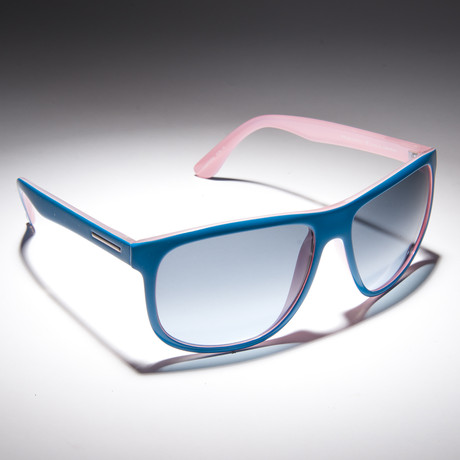 Ambition Sunglasses // Teal + Coral