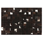 4" Squares // Chocolate // 4’L x 6’W // 4917