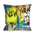 NYC Empire State Building Pillow