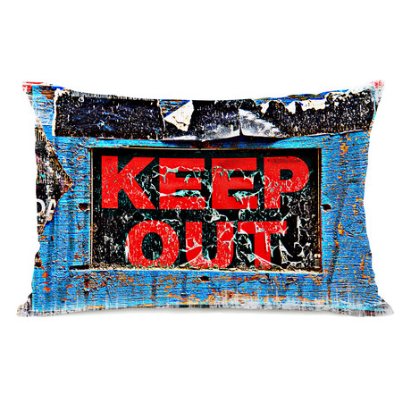 Keep Out Pillow